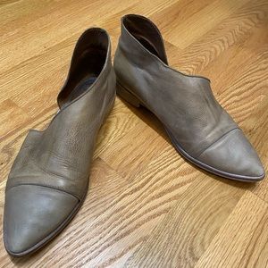 Free People Royals Bootie Flats size 39